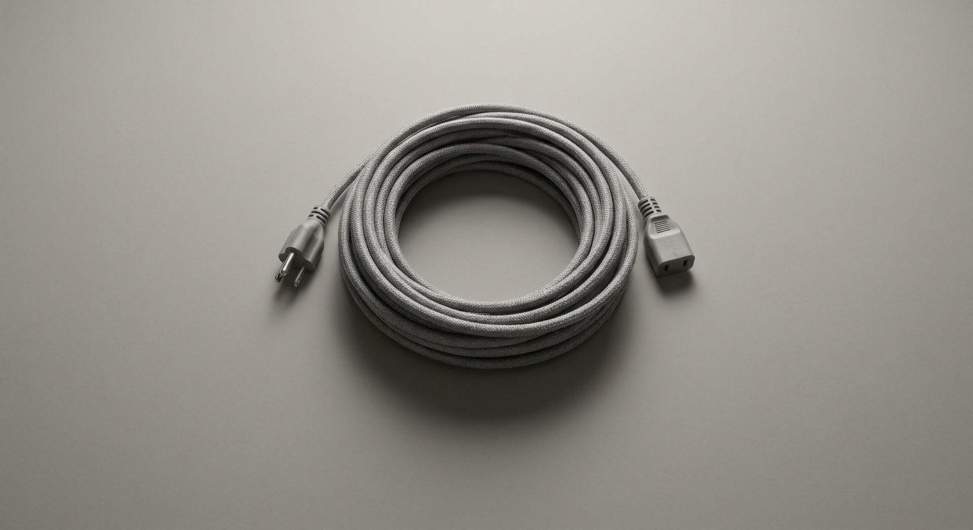 Braided Extension Cord 25ft — Standard — Area 15 Supply Co. product photograph
