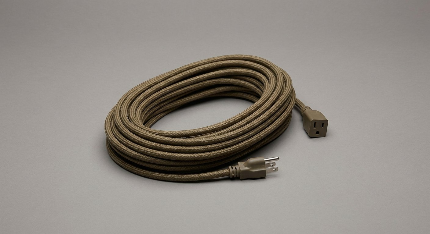 Braided Extension Cord 25ft — Standard — Area 15 Supply Co. product photograph