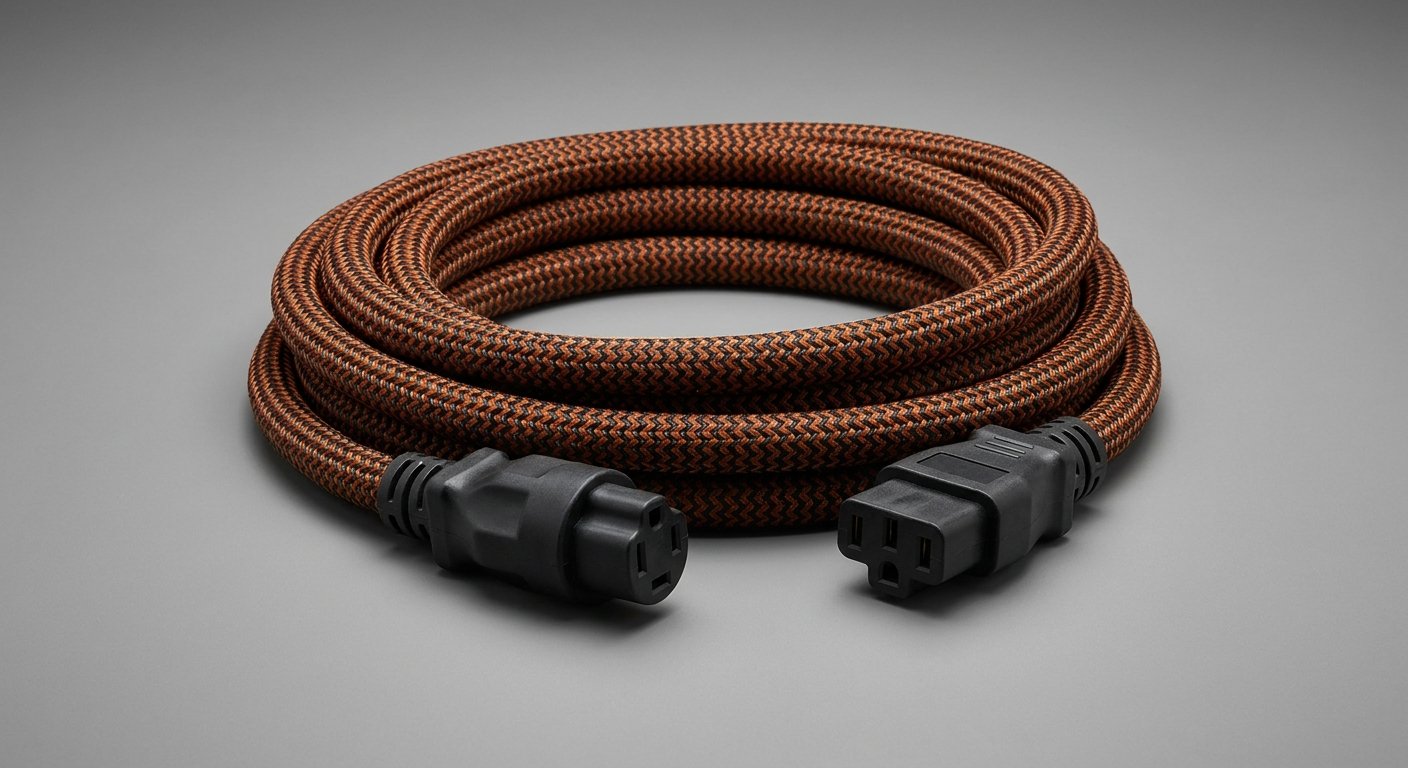 Braided Extension Cord 25ft — Contractor — Area 15 Supply Co. product photograph