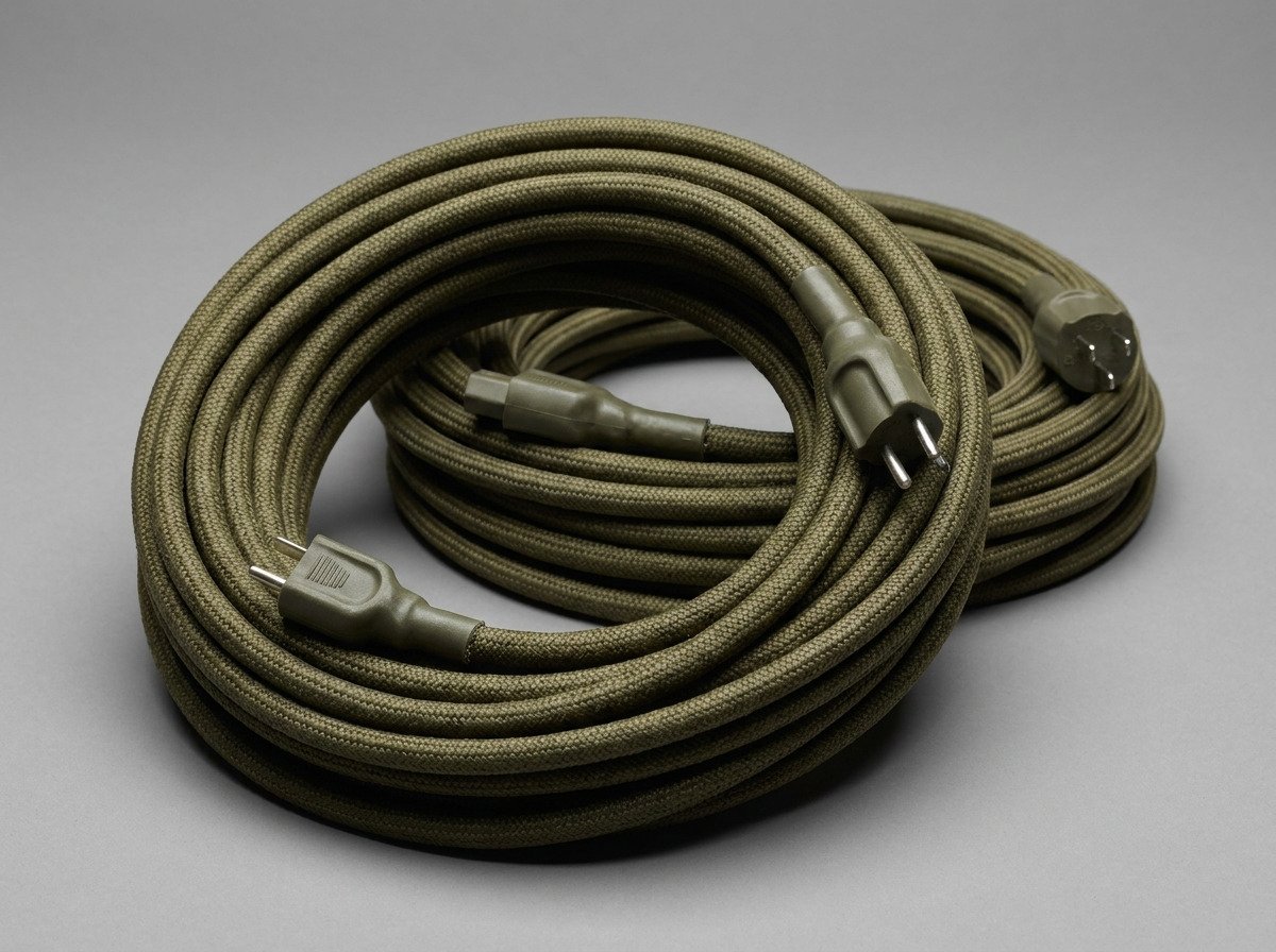 Braided Extension Cord 25ft — Contractor — Area 15 Supply Co. product photograph