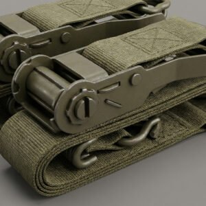 Ratcheting Tie-Down Strap Set — Contractor — Area 15 Supply Co. product photograph