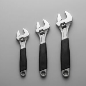 Adjustable Wrench Set — Standard — Area 15 Supply Co. product photograph